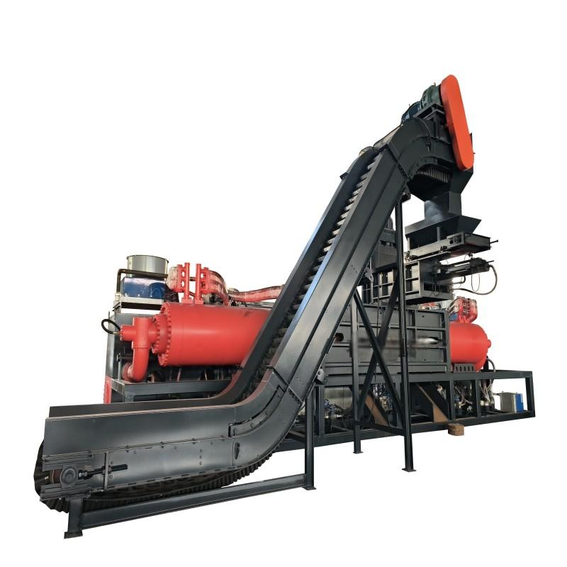#Scrap briquetting machine